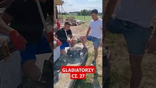 GLADIATORZY CZ 27 bricklayer funnyvideo śmieszne praca funnyshorts humor funny trending [upl. by Stodder]