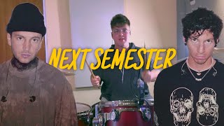 Next Semester  Twenty One Pilots Drum Cover [upl. by Euqitsym]