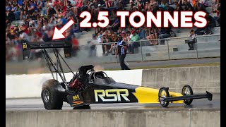 The DOWNFORCE on a Top Fuel Dragster Will Blow Your Mind [upl. by Ahseenak]