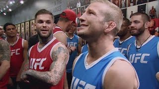 Dillashaw and Garbrandt get into another war of words  THE ULTIMATE FIGHTER [upl. by Sabsay]