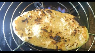 Naan using yeast  tandoori naan recipe without tandoori oven  Naan recipe [upl. by Atcliffe192]