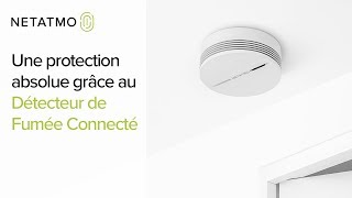 10 ans de batterie pour une protection absolue  Détecteur de Fumée Connecté Netatmo [upl. by Naig]