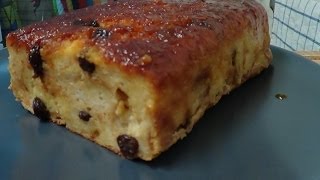 Púdin Budín de pan con Pan y Croasanes receta paso a paso [upl. by Halyhs438]