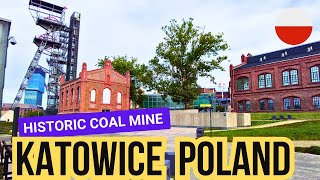 🇵🇱 POLAND  Katowice Silesia  Slask  Walking Tour 4K [upl. by Aura]