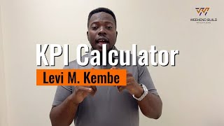 KPI calculator key Performance Indicator [upl. by Sethrida]