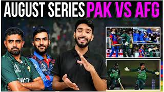 Pak vs afg series schedule  Pakistan vs Afghanistan series planned [upl. by Akinak604]