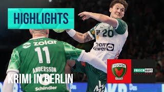 Highlights Füchse Berlin  FRISCH AUF Göppingen  DHB Pokal [upl. by Nitsir]