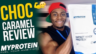 MyProtein Review  Impact Whey Chocolate Caramel [upl. by Annahsirhc640]