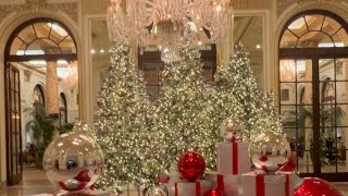 Plaza Hotel New York City nyc christmasinnewyork newyork [upl. by Oiralednac]