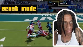 Madden 24 online regs he went beast mode and couldn’t stop him 😈 TUNE IN SUBSCRIBE [upl. by Mariann]