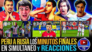 DRAMÁTICOS minutos FINALES para RUSIA 2018 en SIMULTANEO [upl. by Buskus]