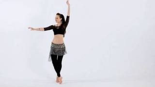 How to Do a Traveling Twist  Belly Dancing [upl. by Aicala]