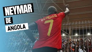 Conheça o Gibelé  O jogador mais popular de Angola  Angola vs Níger ⚽ [upl. by Rebmat570]