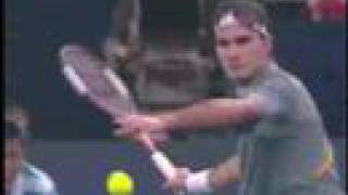 Roger Federer  Forehand Winner [upl. by Hausmann]