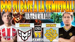 HEROIC VS LEGACY BO3GAME 2PARKER SCOFIELD 4NALOG VS LUMIEREDREAMLEAGUE SEASON 24 DOTA 2 ESB [upl. by Larrisa]