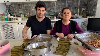 ANNEMLE YEMEK KAPIŞMASI DİYARBAKIR SARMASI amp HATAY SARMASI [upl. by Atnomed]