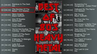 Best of 80s HEAVY METAL Playlist [upl. by Aillemac674]