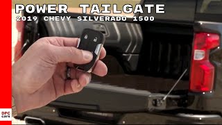 2019 Chevy Silverado 1500 Power Tailgate [upl. by Ennoitna655]