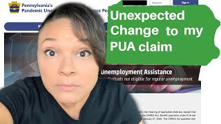 Unexpected Changes to my PUA Claim PUAFPUC To End September 4 2021 [upl. by Yror]