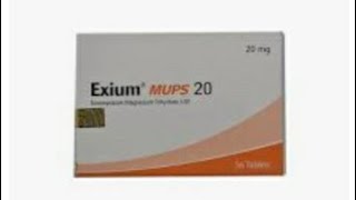 Exium Mups 20 mg Tablet Mups TabletUsage and side effect [upl. by Edras129]