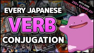 The Complete Japanese Verb Conjugation Video [upl. by Lyrej]