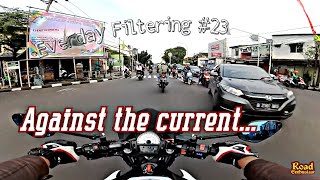 ER6N Filtering Jakarta 23 Motovlog [upl. by Faus62]