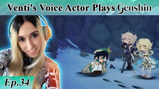 Ventis English Voice Actor plays GENSHIN IMPACT Part 34 Good Soup [upl. by Keram115]