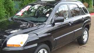 2006 Kia Sportage EX V6 2WD LOADED Leather Heated Seats Sun Roof Black on Black [upl. by Belldas771]