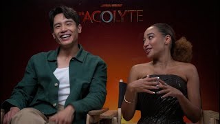 Acolyte stars Amandla Stenberg and Manny Jacinto talk new Star Wars series [upl. by O'Neill]