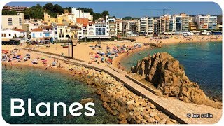 Blanes  Costa Brava Catalonia Spain Full HD [upl. by Nigrom]