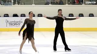 Charlène Guignard amp Marco Fabbri  2022 Lombardia Trophy Free Dance [upl. by Aramot]