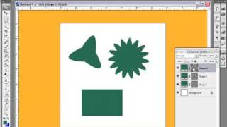 How Too Use The Shape Tool In Photoshop CS3 [upl. by Nylednarb]