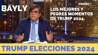 Bayly Mejores y peores momentos de Donald Trump durante las elecciones 2024 [upl. by Aloel]