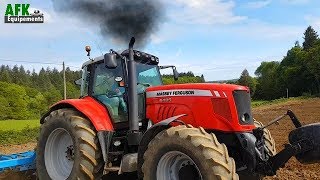 MASSEY FERGUSON au Vibroculteur grande largeur [upl. by Ihp808]