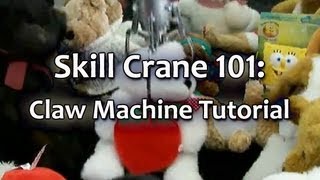 Skill Crane 101 Claw Machine Tips and Tricks  Tutorial [upl. by Naig]