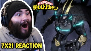 Armored All Might VS All For One My Hero Academia Season 7 Episode 21 Reaction [upl. by Cavit]