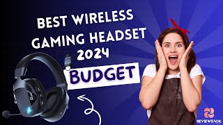 budget wireless gaming headset review 2024 REVIEWS4OK [upl. by Haramat567]