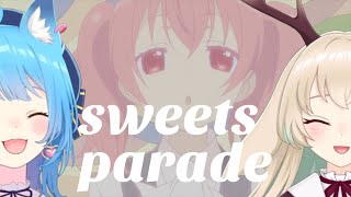 sweets parade  花澤香菜【宗谷いちか with 月野木ちろる】Unison style [upl. by Walford]