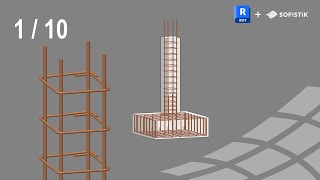 Revit  SOFiSTiK Bewehrung 110  Grundlagen der Modellierung [upl. by Iruj]