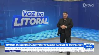 EMPRESAS DE PARANAGUÁ SÃO DESTAQUE EM RANKING NACIONAL DA REVISTA EXAME [upl. by Aldora]