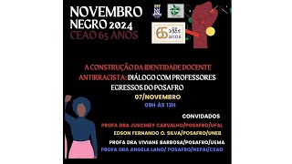 A Construção da Identidade Antirracista Docente Diálogos com Professores Egressos do POSAFROUFBA [upl. by Ggerk165]