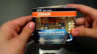 Osram Night Breaker Plus Gold Edition  Unboxing and initial thoughts [upl. by Larson]