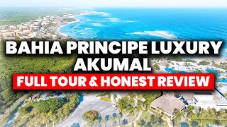 NEW  Bahia Principe Luxury Akumal Mexico  HONEST Review amp Tour [upl. by Valeria]