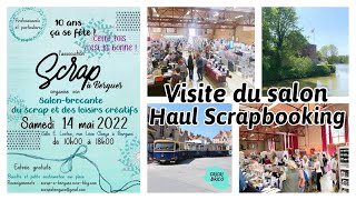 Visite et Haul Salon Scrapbooking à Bergues [upl. by Enileme]