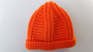 Latest Baby Cap knitting designtopi ka designbaby topi banane ka tarikatopi bunai design [upl. by Grantley]