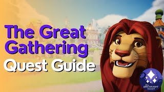 The Great Gathering Quest Guide In Disney Dreamlight Valley [upl. by Leahplar]