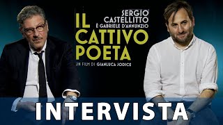 Il cattivo poeta 2021 Intervista a Sergio Castellitto e Gianluca Jodice  HD [upl. by Akeit]