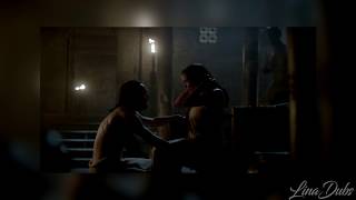 VIKINGS  Athelstan and Judith Bath Scene  【GER FANDUB】 [upl. by Leafar]