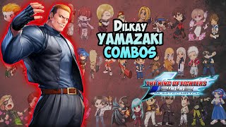 KOF 2002 UM YAMAZAKI COMBO BY Dilkay [upl. by Rabkin346]