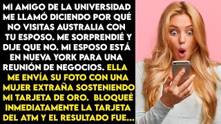 Mi esposo usó en secreto mi tarjeta de cajero automático Gold lo que expuso su ubicación y reveló [upl. by Norraj]